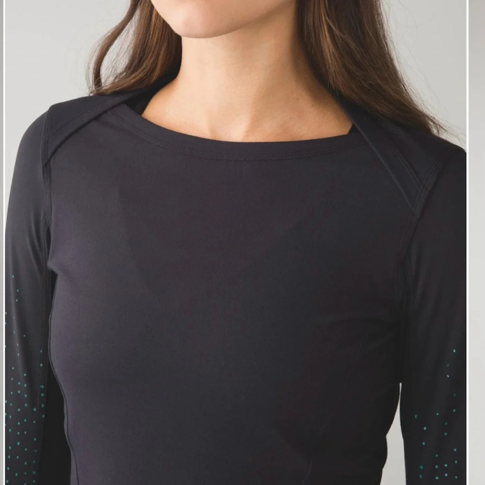 Lululemon Kanto Catch Me Long Sleeve Reflective Sz 6 - Picture 6 of 10